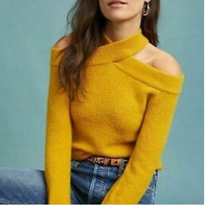 Anthropologie Cross-Front Pullover by Moth